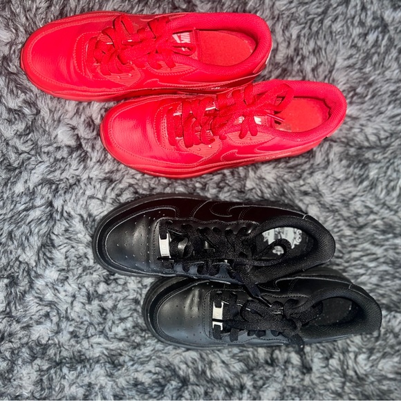 Nike Women's Sneakers - Red and Black - Picture 1 of 2
